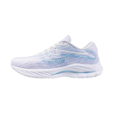 (W) Mizuno Wave Rider 27 Super Wide 'White Cerulean'