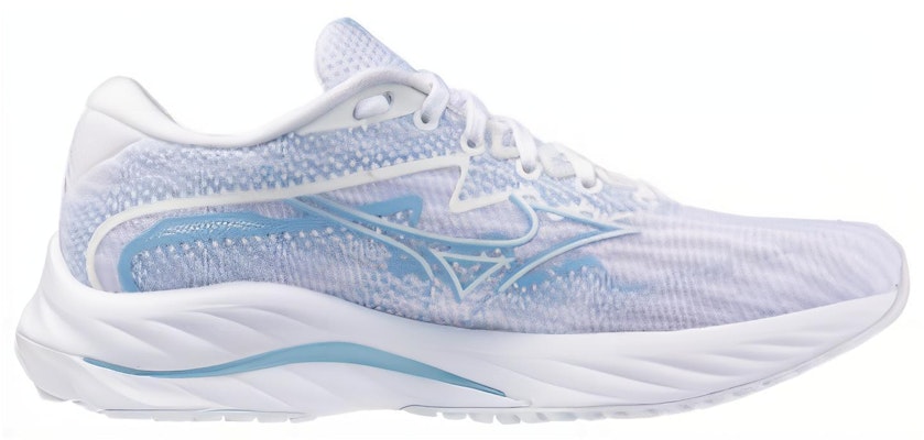 (Women) Mizuno Wave Rider 27 Super Wide 'White Cerulean' J1GD230676 Order (Women) Mizuno Wave Rider 27 Super Wide 'White Cerulean' J1GD230676