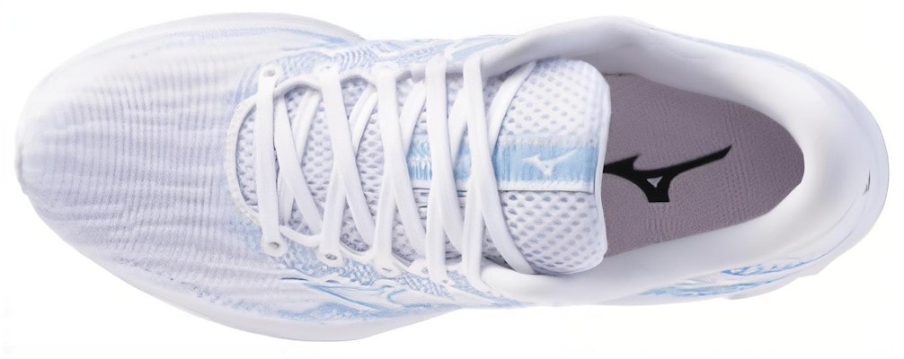 (Women) Mizuno Wave Rider 27 Super Wide 'White Cerulean' J1GD230676 Lookbook (Women) Mizuno Wave Rider 27 Super Wide 'White Cerulean' J1GD230676