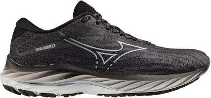 (Women) Mizuno Wave Rider 27 Wide 'Ebony Snowcrest' 411420-EY0G (Women) Mizuno Wave Rider 27 Wide 'Ebony Snowcrest' 411420-EY0G