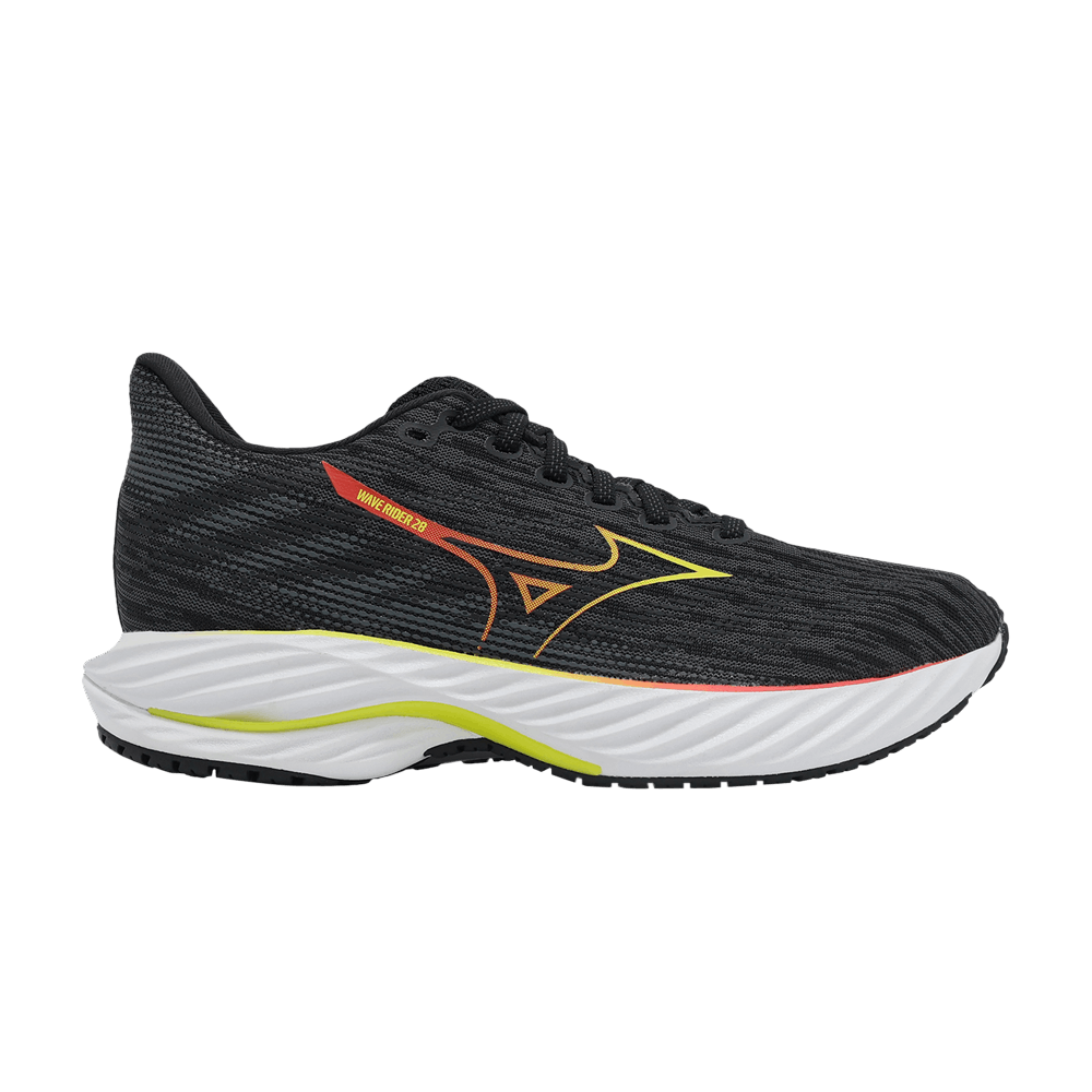 (Women) Mizuno Wave Rider 28 'Black Evening Primrose' J1GD240377