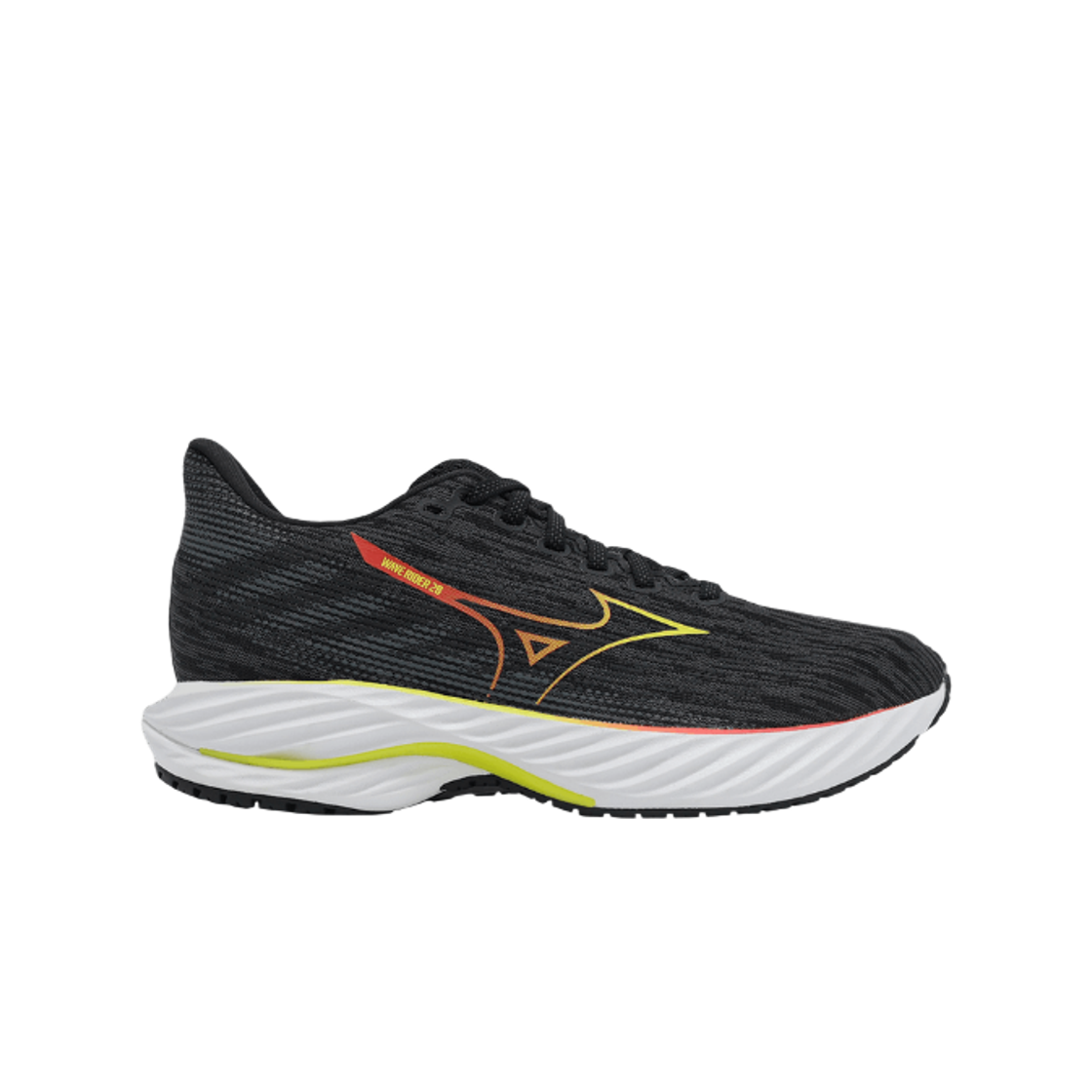 (Women) Mizuno Wave Rider 28 'Black Evening Primrose' J1GD240377
