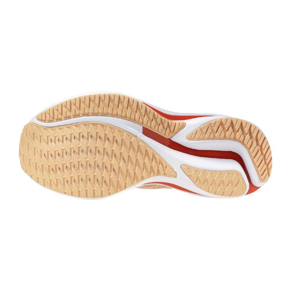 Shop (Women) Mizuno Wave Rider 28 'Pristine Spicy Orange' J1GD240326