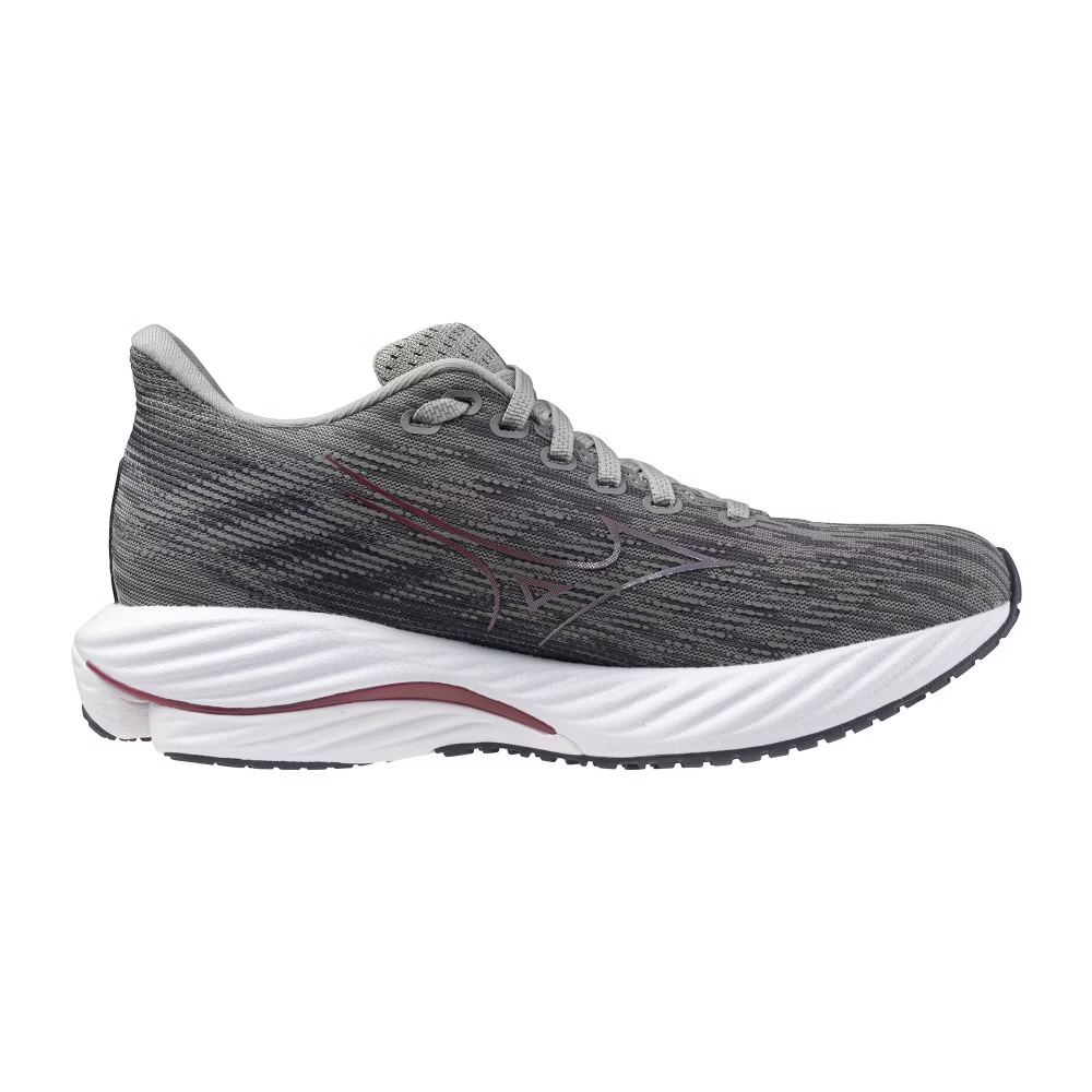 Order (W) Mizuno Wave Rider 28 'Gris Ultimate y Cromo Cosmo' J1GD240324