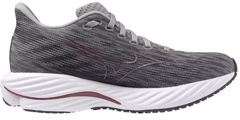 (W) Mizuno Wave Rider 28 'Kelabu Kosmo Chrome Muktamad' J1GD240324 Order (W) Mizuno Wave Rider 28 'Kelabu Kosmo Chrome Muktamad' J1GD240324