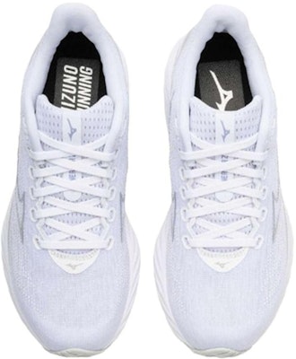 (W) Mizuno Wave Rider 28 Super Wide 'Putih Ungu Kesan' J1GD240623 Lookbook (W) Mizuno Wave Rider 28 Super Wide 'Putih Ungu Kesan' J1GD240623