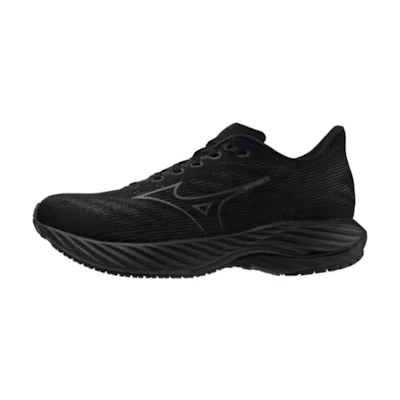 (W) Mizuno Wave Rider 28 Wide 'Black Quiet Shade'