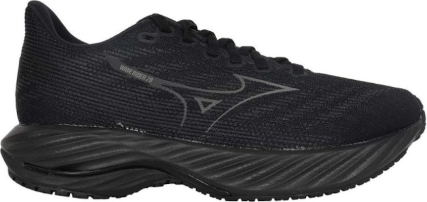 (W) Mizuno Wave Rider 28 Wide 'Hitam Shade Senyap' J1GD240603 Order (W) Mizuno Wave Rider 28 Wide 'Hitam Shade Senyap' J1GD240603