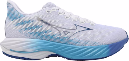 (Women) Mizuno Wave Rider 28 Wide 'White Mugen Blue' J1GD240621 (Women) Mizuno Wave Rider 28 Wide 'White Mugen Blue' J1GD240621