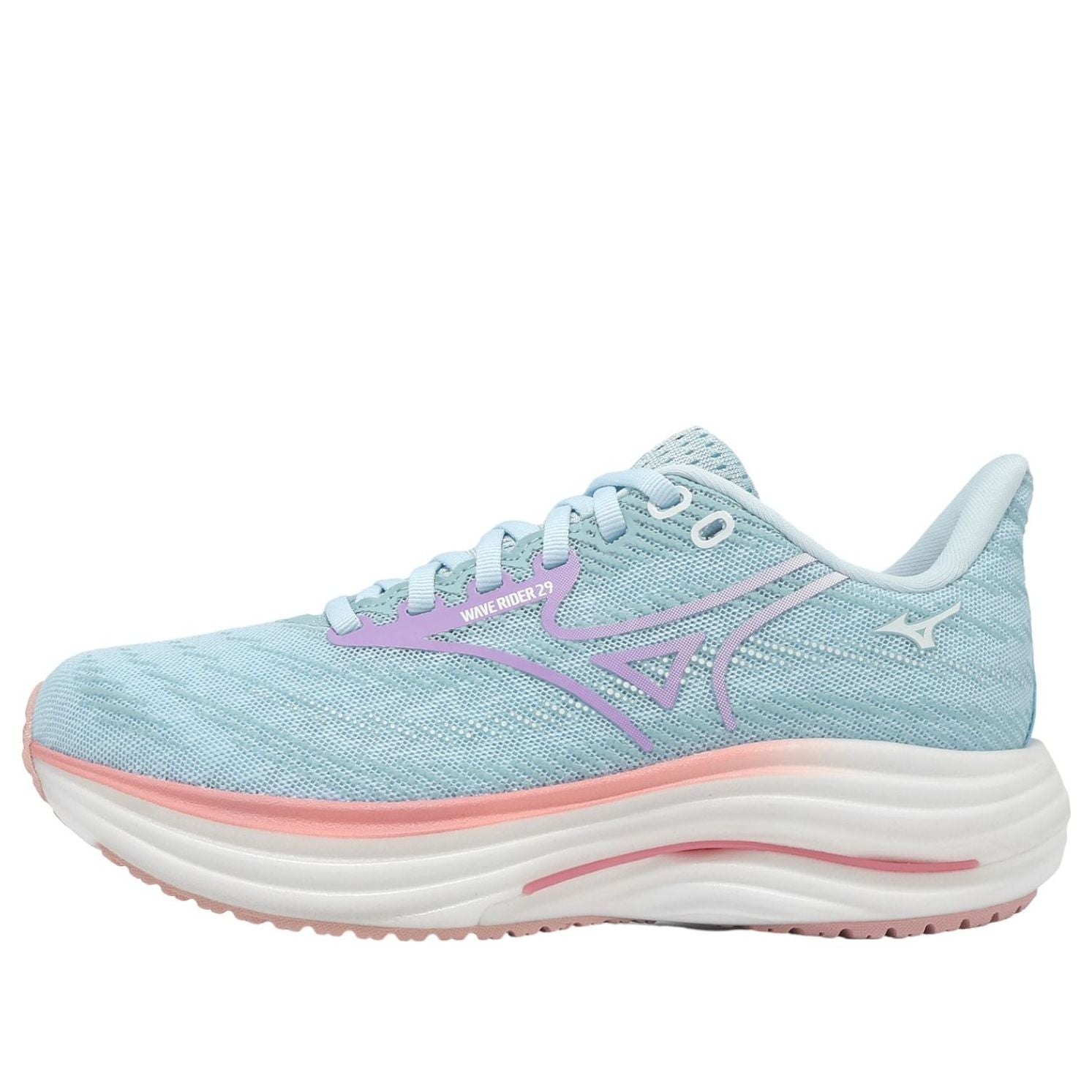 (W) Mizuno Wave Rider 29 Super Wide 'Nantucket Breeze Orchid Petal'