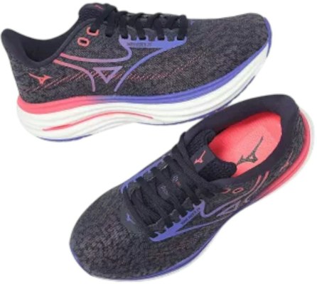 (W) Mizuno Wave Rider 29 Super Wide ''Marine Violet'' J1GD250621 Lookbook (W) Mizuno Wave Rider 29 Super Wide ''Marine Violet'' J1GD250621