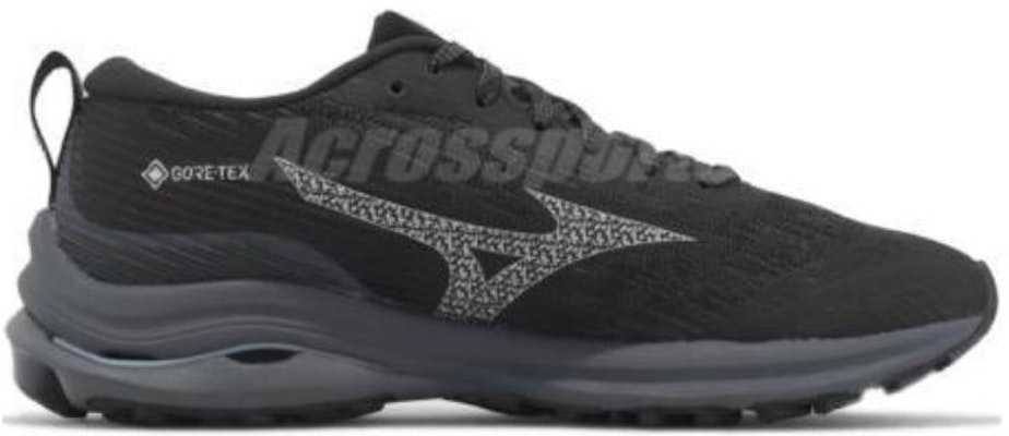 (Women) Mizuno Wave Rider GORE-TEX 4E Wide 'Black Silverstar' J1GD228021 Order (Women) Mizuno Wave Rider GORE-TEX 4E Wide 'Black Silverstar' J1GD228021