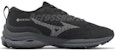 (W) Mizuno Wave Rider GORE-TEX 4E Lebar 'Hitam Silverstar' J1GD228021
