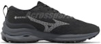 Order (W) Mizuno Wave Rider GORE-TEX 4E Lebar 'Hitam Silverstar' J1GD228021