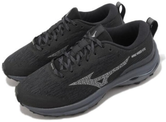 (Women) Mizuno Wave Rider GORE-TEX 4E Wide 'Black Silverstar' J1GD228021 Lookbook (Women) Mizuno Wave Rider GORE-TEX 4E Wide 'Black Silverstar' J1GD228021