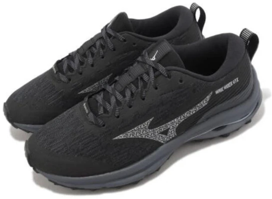 (W) Mizuno Wave Rider GORE-TEX 4E Breed ''Zwart Zilverster'' J1GD228021 Lookbook (W) Mizuno Wave Rider GORE-TEX 4E Breed ''Zwart Zilverster'' J1GD228021