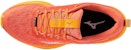 (W) Mizuno Wave Rider GORE-TEX 'Hot Coral Carrot Curl' Wanita Lelaki Kasual Sneaker J1GD227972
