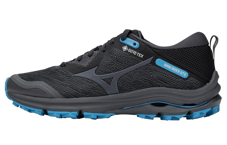 (Women) Mizuno Wave Rider GTX 'Black Blue' J1GD217913