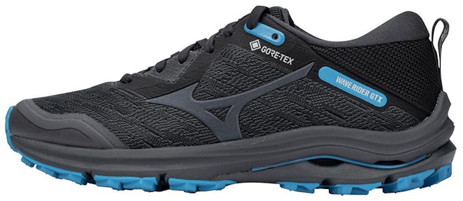 (Women) Mizuno Wave Rider GTX 'Black Blue' J1GD217913 Buy (Women) Mizuno Wave Rider GTX 'Black Blue' J1GD217913
