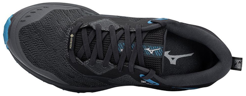 (Women) Mizuno Wave Rider GTX 'Black Blue' J1GD217913 Lookbook (Women) Mizuno Wave Rider GTX 'Black Blue' J1GD217913