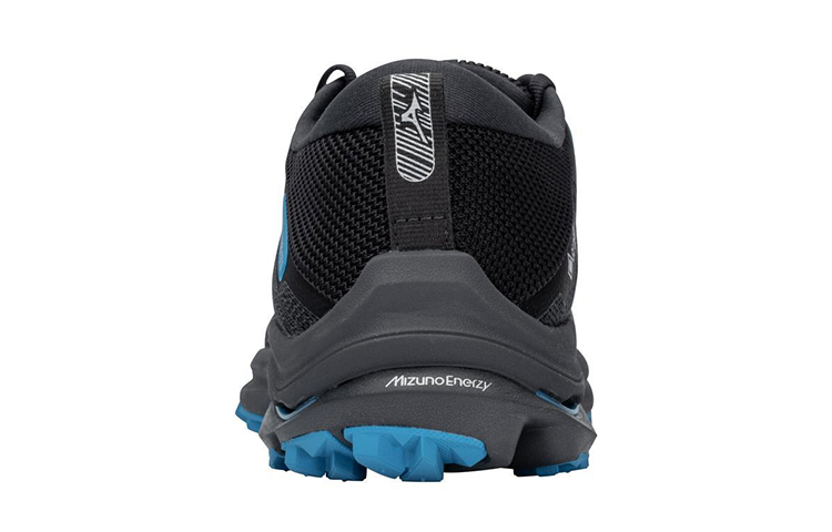 Shop 美津濃 Wave Rider GTX 舒適透氣跑步鞋 女款 黑藍色