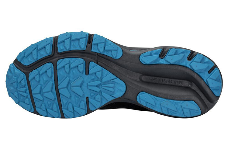 Purchase 美津濃 Wave Rider GTX 舒適透氣跑步鞋 女款 黑藍色