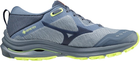 Mizuno Wave Rider Gtx 低筒跑步鞋 女款 藍灰色 Order Mizuno Wave Rider Gtx 低筒跑步鞋 女款 藍灰色
