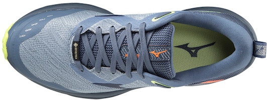 Mizuno Wave Rider Gtx 低筒跑步鞋 女款 藍灰色 Lookbook Mizuno Wave Rider Gtx 低筒跑步鞋 女款 藍灰色