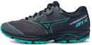 Buy (Women) Mizuno Rider GTX Black/Green J1GD187905