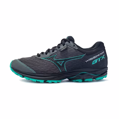 (W) Mizuno Rider GTX Black/Green
