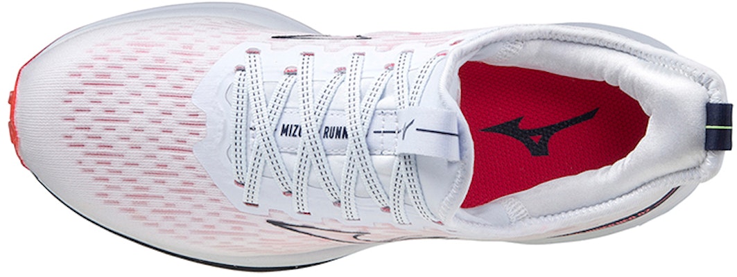 (W) Mizuno Wave Rider Neo 2 'Blanco Rosa' J1GD217892 Lookbook (W) Mizuno Wave Rider Neo 2 'Blanco Rosa' J1GD217892