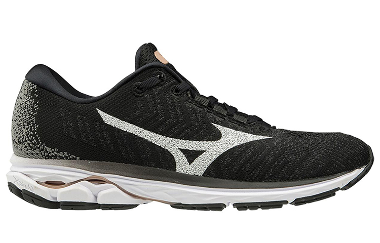 (W) Mizuno Wave Rider Waveknit 3 'Black' 圖 2