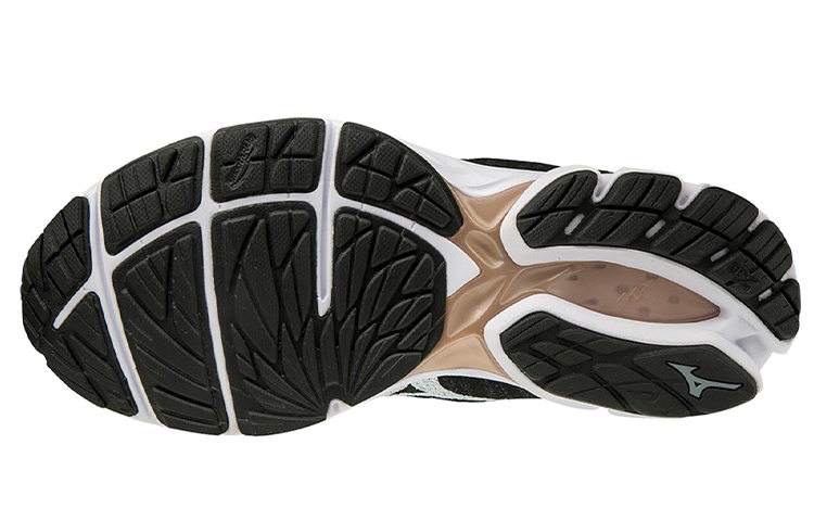 (W) Mizuno Wave Rider Waveknit 3 'Black' 圖 4