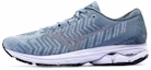 Buy (Women) Mizuno Wave Rider Waveknit 3 'Grey Blue' J1GD192939