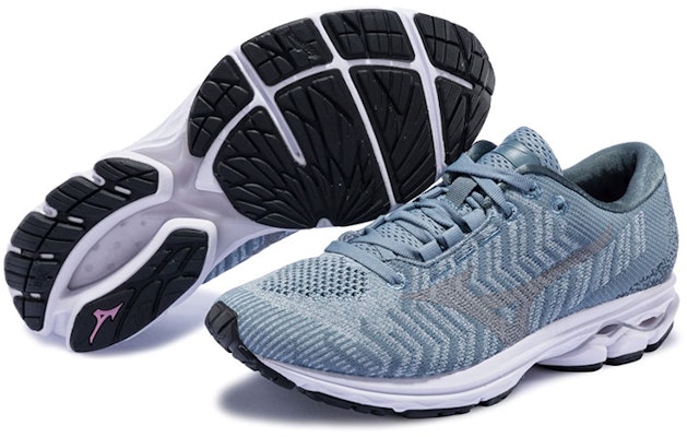 (Women) Mizuno Wave Rider Waveknit 3 'Grey Blue' J1GD192939 Purchase (Women) Mizuno Wave Rider Waveknit 3 'Grey Blue' J1GD192939