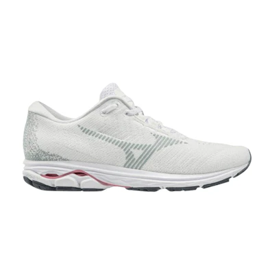 (W) Mizuno Wave Rider Waveknit 3 'White High Rise'