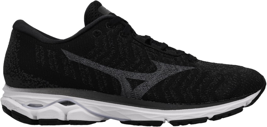 mizuno-wave-rider-waveknit-3-wide-black-grey-wmns