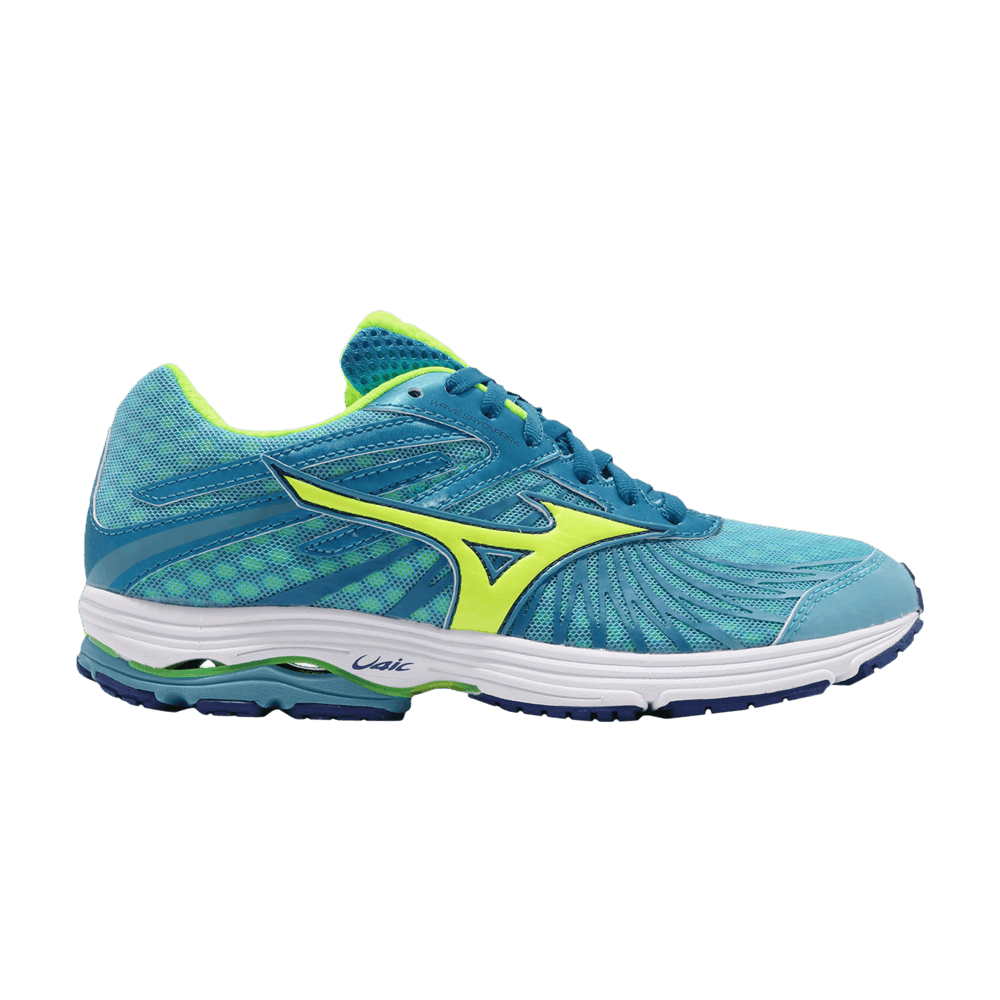 (Women) Mizuno Wave Sayonara 4 'Blue Yellow'  J1GD163044