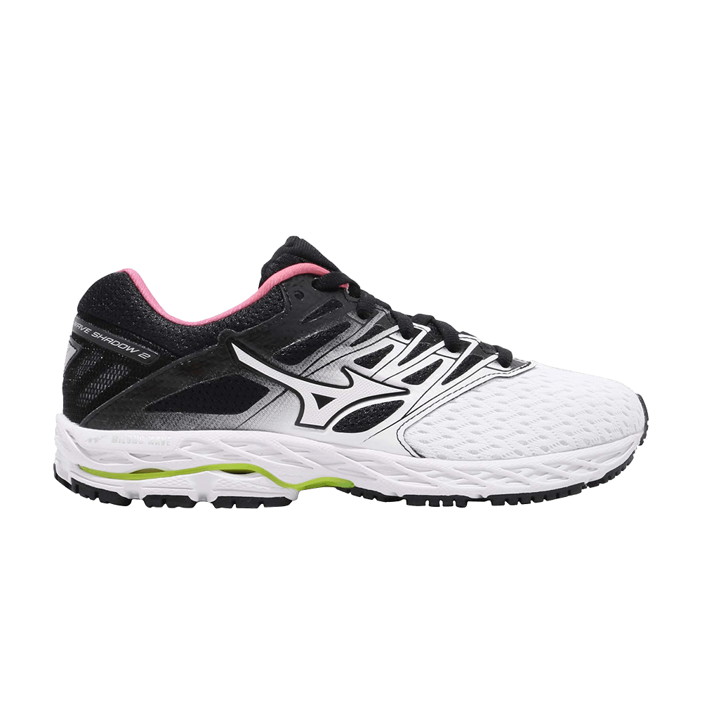 (Women) Mizuno Wave Shadow 2 'White Black'  J1GD183016