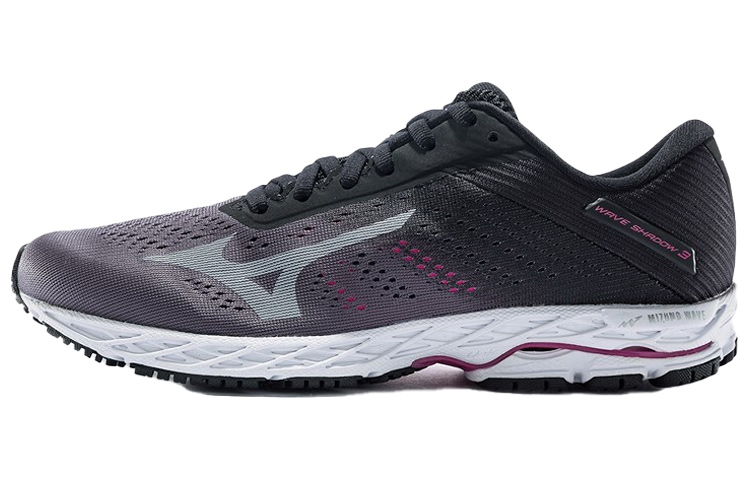 (Women) Mizuno Wave Shadow 3 Black/Purple J1GD193039