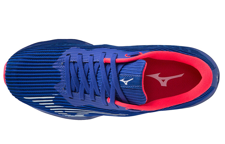 Lookbook (W) 美津浓Wave Shadow 4 '蓝粉白'女跑鞋 J1GD203001