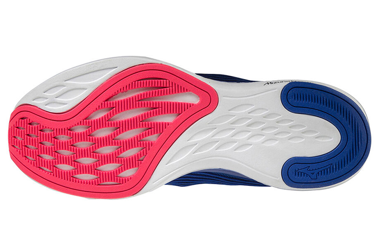 Purchase (W) 美津浓Wave Shadow 4 '蓝粉白'女跑鞋 J1GD203001