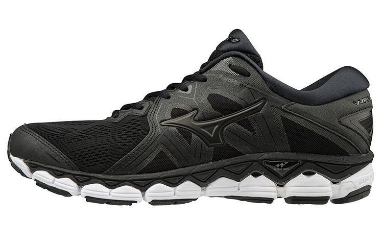 (Women) Mizuno Wave Sky 2 'Black Comfort Breathable' J1GD180209