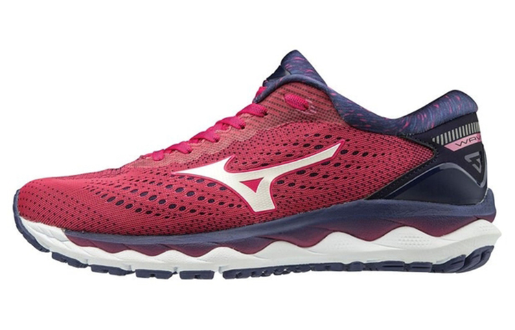 (Women) Mizuno Wave Sky 3 'Red Purple' J1GD190201