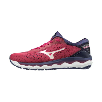 (W) Mizuno Wave Sky 3 'Red Purple'