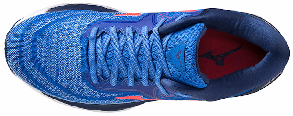 (Women) Mizuno Wave Sky 4 'Blue Red' J1GD200262 Lookbook (Women) Mizuno Wave Sky 4 'Blue Red' J1GD200262