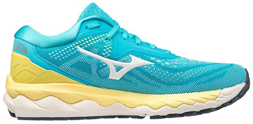 (Women) Mizuno Wave Sky 4 'Blue Yellow' J1GD200205 Order (Women) Mizuno Wave Sky 4 'Blue Yellow' J1GD200205