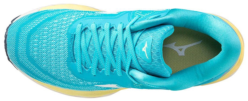 (Women) Mizuno Wave Sky 4 'Blue Yellow' J1GD200205 Lookbook (Women) Mizuno Wave Sky 4 'Blue Yellow' J1GD200205