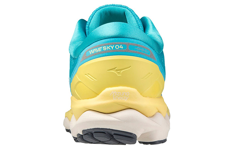 Shop (Women) Mizuno Wave Sky 4 'Blue Yellow' J1GD200205