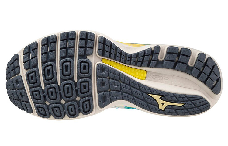 Purchase (Women) Mizuno Wave Sky 4 'Blue Yellow' J1GD200205